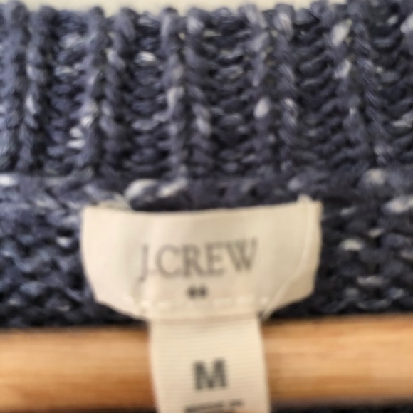 J. Crew Knit Marled 3/4 Sleeve Pullover Sweater - Picture 3 of 3